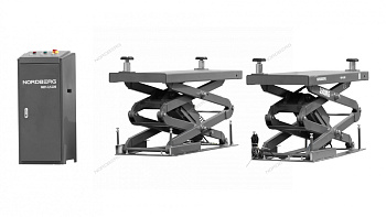 Подъемник ножничный, г/п 3,5 т (220В) NORDBERG N631-3,5G_220