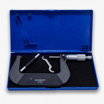 Микрометр 75-100мм ROSSVIK MCM100