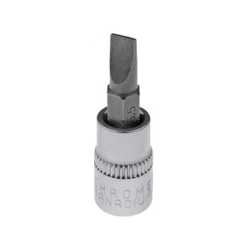Головка бита шлицевая SL1,0x5,5мм 1/4" AV Steel AV-504155