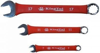 Ключ комбинированный 32мм в прорезиненной оплетке KingTul kraft KT-30032k