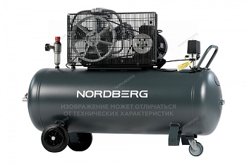 Компрессор воздушный поршневой  (880 л/мин, 270 л/бак, 380 В) NORDBERG NCP300/880