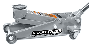 Домкрат подкатной гидравлический 3 т KraftWell KRWFJ3D