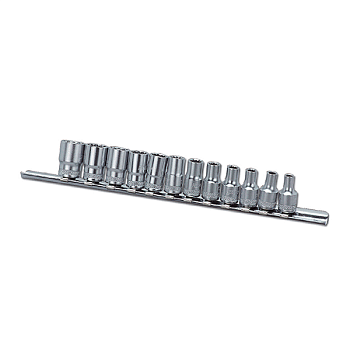Набор головок 1/4" с профилем Honidriver, 12 предметов, HONITON H-20012S