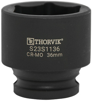 Головка ударная 38мм (6гр.) 1/2" Thorvik S23S1138