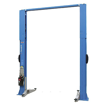 Подъёмник 2-х стоечный с верхней синхронизацией 4 т стопора на одной колон Ravaglioli KPH370.40K