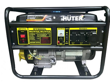 Бензиновый генератор (6.5 кВт) Huter DY8000L