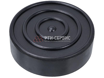 Накладка резиновая на домкрат подкатной ø100 h30 (ЭКОНОМ) РТИ-СЕРВИС 0002