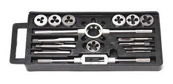 Набор метчиков и плашек 16 пр. (метрич.)  Forsage F-PD016-1