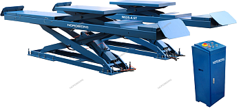 Подъемник ножничный для сход-развала г/п 4,5 т, 2 уровня подъема NORDBERG N635-4,5B