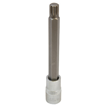 Головка с длинной вставкой SPLINE 1/2" M12x140мм для болтов ГБЦ "AV Steel"AV-920085