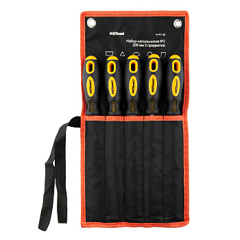 Набор напильников по металлу 5шт 200мм AV-921168