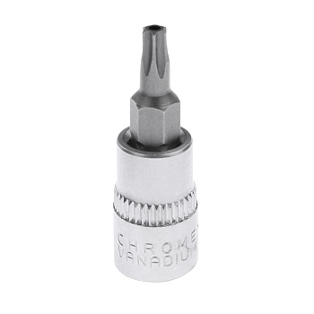 Головка-бита 1/4" Torx с отверстием TH-20 AV Steel AV-507620
