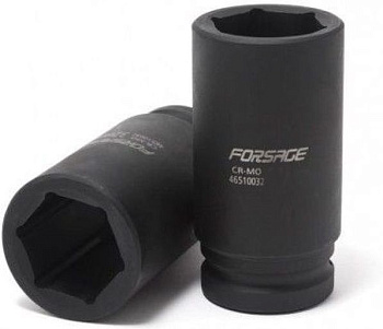 Головка ударная глубокая  48мм (6гр.) 1" Forsage F-48510048