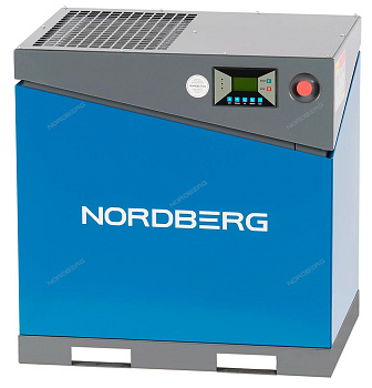 Компрессор винтовой,  7,5кВт, 10Бар, 900л/мин без ресивера NORDBERG NCA10