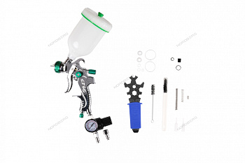 Краскопульт с верхним баком, сопло 1,7 мм, в коробке NORDBERG NP7117