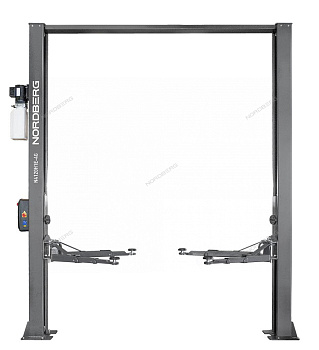 Подъёмник 2-х стоечный с верхней синхронизацией 4 т с электростопора, 380 В NORDBERG N4120H1E-4G_3+2