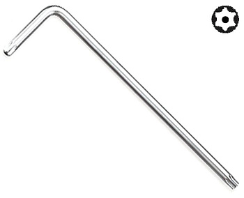 Ключ Г-обр. Torx T55H с отверстием AUTOMASTER AMT-58355